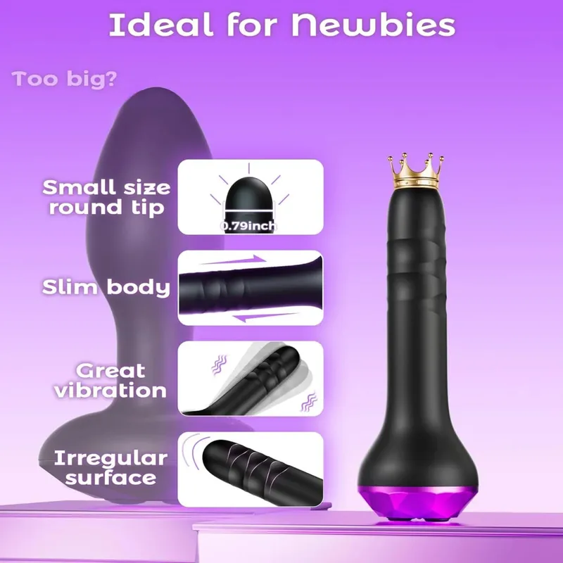 Vibrador anal masculino massageador de próstata rotativa vibratória butt plug brinquedo sexual adulto para mulheres homens casais gays vibrador masturbador 18 +