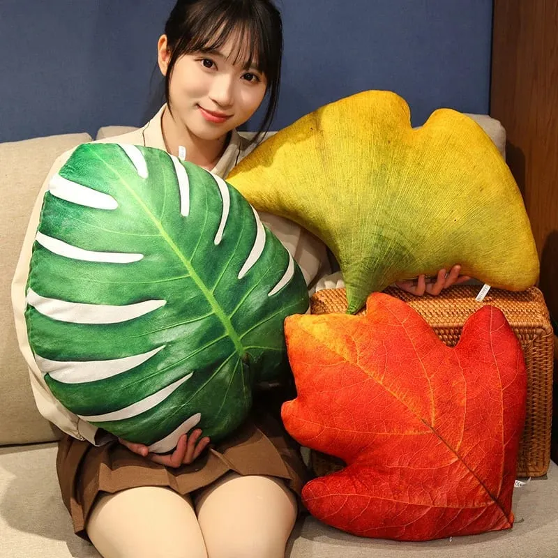 葉枕多肉葉形抱枕室內沙發沙發客廳家居裝飾植物愛好者花園愛好者 — image 7