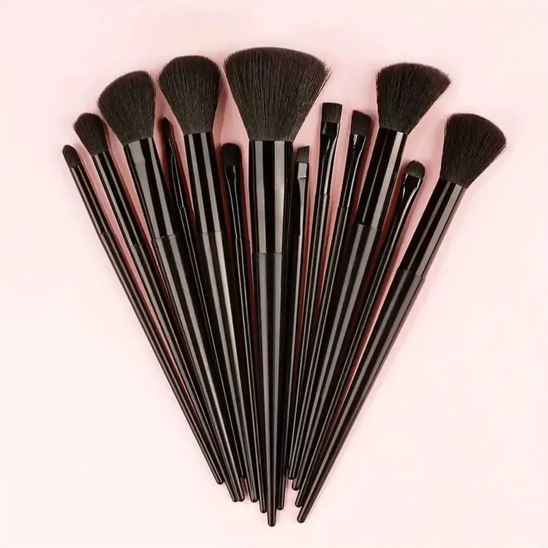 Conjunto de pincéis de maquiagem premium, 13-20 peças, macio, macio, base cosmética, pó, sombra, kabuki, mistura, pincel de maquiagem, ferramentas de beleza