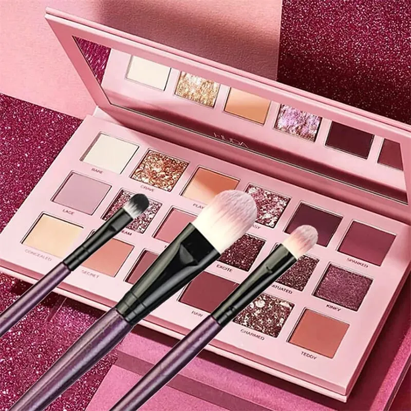 Conjunto de pincéis de maquiagem, 20 peças, pincel de delineador, pincel de maquiagem para bochechas, olhos, pincel de base cosmético com esponja de maquiagem