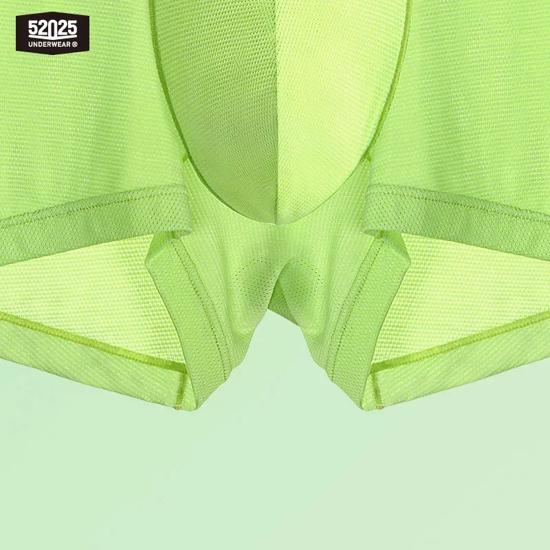 52025 Boxers masculinos Air-Mesh – Suporte U-Pouch, ventilação avançada com fluxo de ar, conforto de resfriamento de secagem rápida e alongamento dinâmico