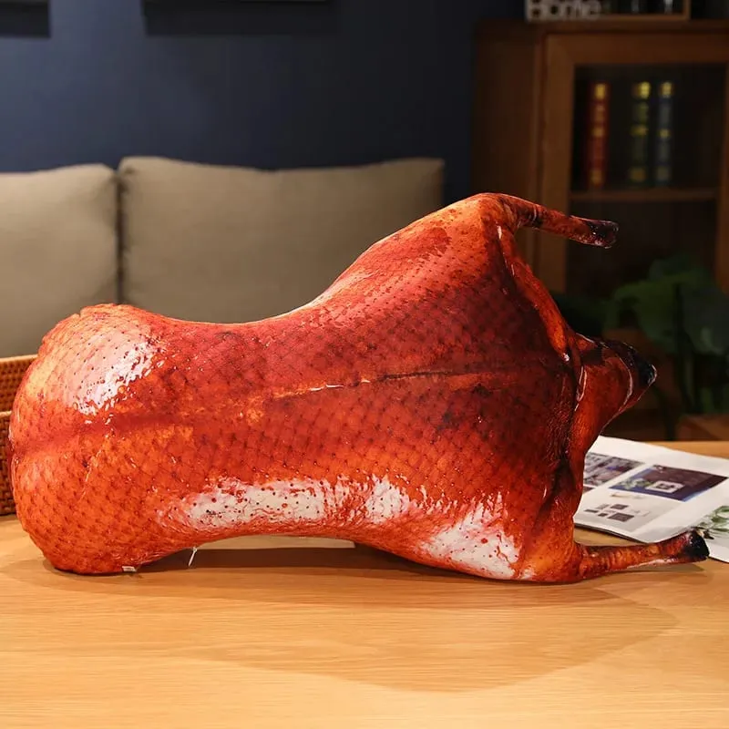 Plush Simulation Food Sausage Chicken Leg Stuffed Pillows Roasted Wing Steak Ribs Funny Soft Cushion Kids Creative Baking Toys
