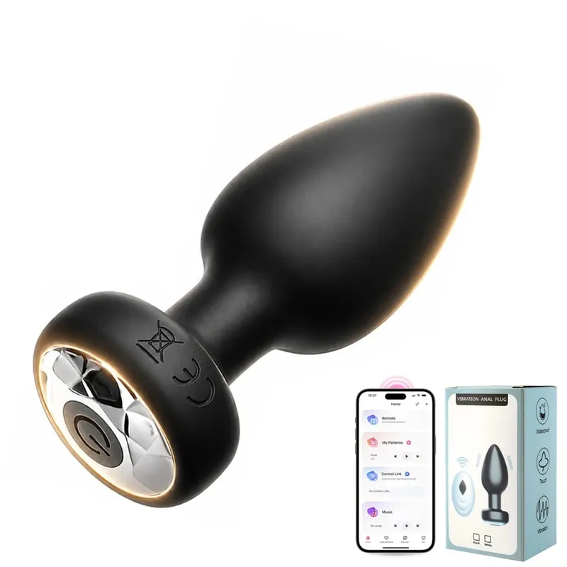 無線藍牙肛門塞振動器女性陰道刺激器 APP 遙控肛門塞按摩器成人性玩具男女適用