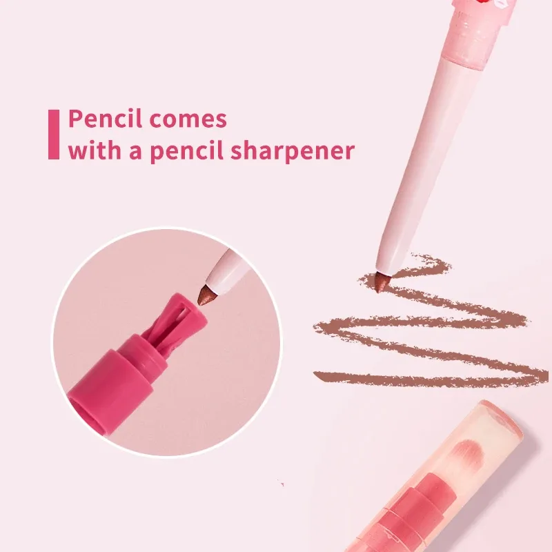 Long-lasting Lip Liner That Is Waterproof and Sweat-proof Easy to Apply Not Easy to Fade and Has a Rich Color Appearance.