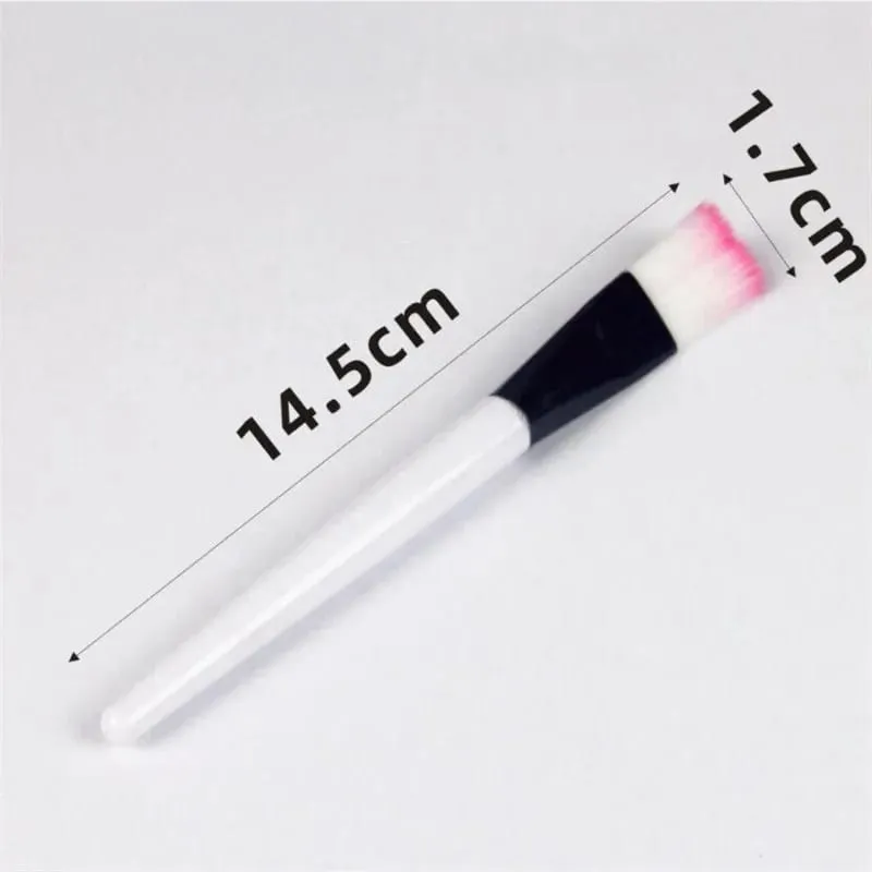 5PCS Soft Cosmetic Makeup Brush DIY Mask Brushes Foundation Skin Face Care Tool Acrylic-Handle Gel Cosmetic Beauty Tools