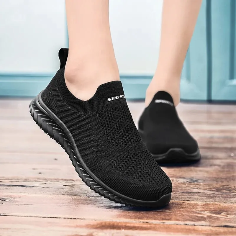 Homens vulcanizar sapatos de malha sapatos masculinos leves e confortáveis ​​tênis 2025 outono moda deslizamento em sapatos masculinos mocassins