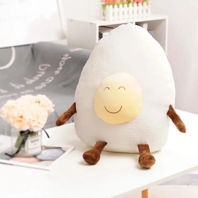 Cute Cloud Plush Pillow Stuffed Soft Creative Family Bread Poached Egg Chestnut Hermit Crab Toy Car Pillow Home Decor Kids Toys