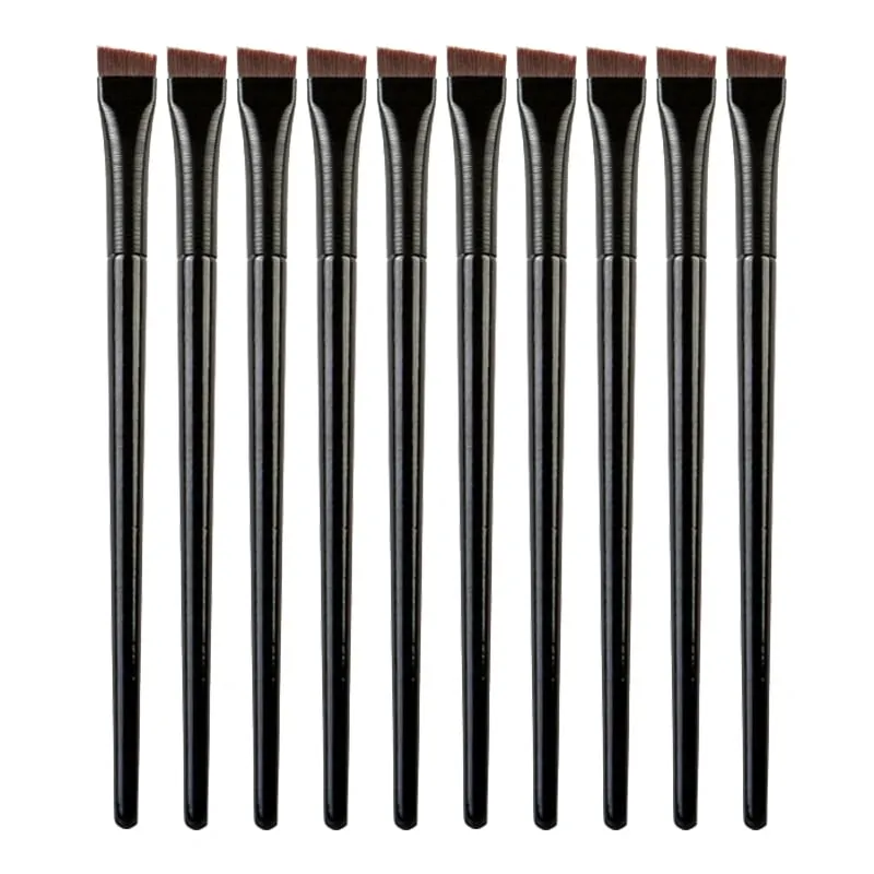 5/10 Pcs Brow Contour Makeup Brushes Eyebrow Eyeliner Brush Professional Super Thin Angled Liner Eye Brush Set Make Up Tools