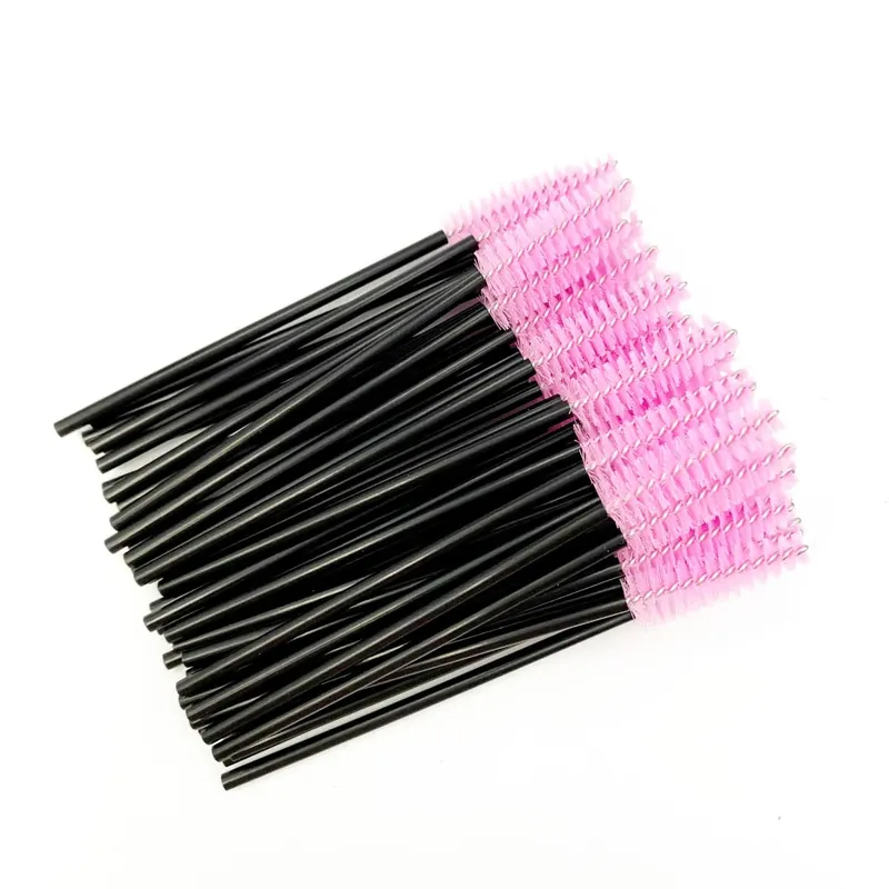 Escovas descartáveis para cílios, cabo de diamante de cristal, escova para cílios, varinhas para rímel, suprimentos para extensão de cílios, ferramentas de maquiagem — image 12
