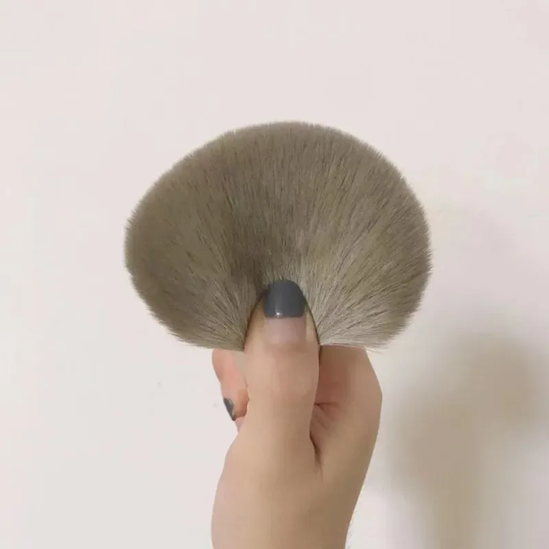Pincel de maquiagem em pó grande, pincel para contorno, blush, corretivo, cosméticos, base, ferramentas de beleza cosmética, 1 peça