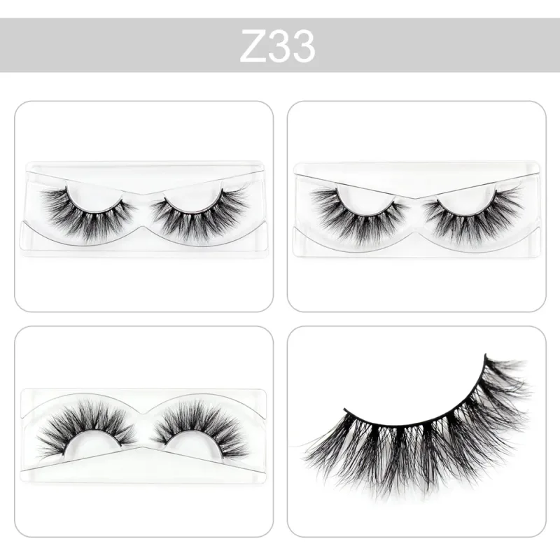 Cílios de maquiagem 3d vison cílios finos volume cílios postiços dramáticos cílios naturais macios cílios acabamento completo glamouroso olho