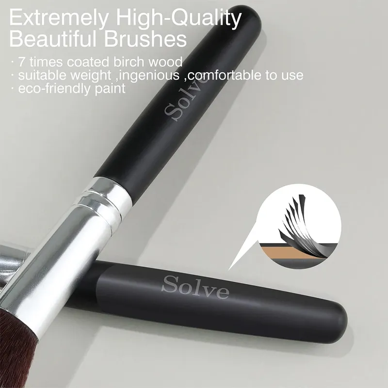 New Style Black 32pcs Makeup Brushes Set Premium Soft Cosmetic Powder Blending Foundation Eyeshadow Blush Brush Set Kit
