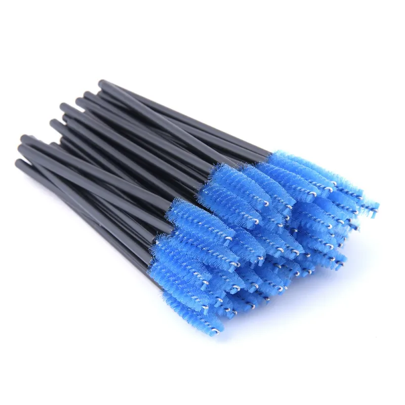 優質 5/50 件水晶睫毛化妝刷鑽石手柄睫毛膏棒睫毛延長工具