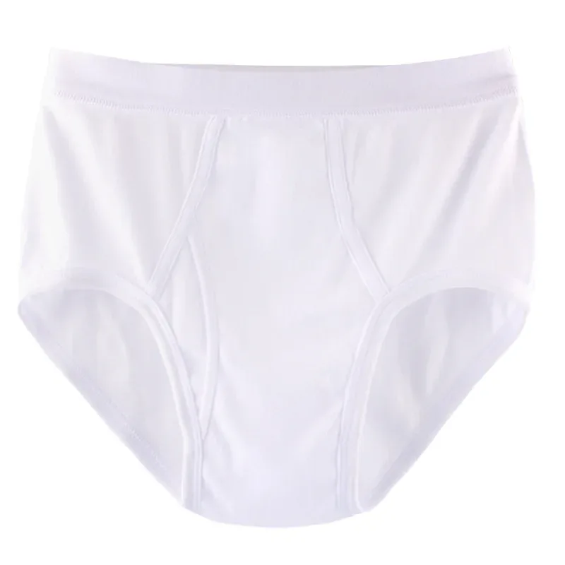 95KG Solid Fat Plus Size Men's Underwear Mens Underwear 100% Cotton Comfortable Breathable Loose Large Size Men Briefs Panties