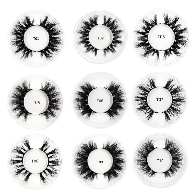 Cílios 3d vison cílios macios macios volume fino natural longo cílios postiços cílios reutilizáveis ​​maquiagem