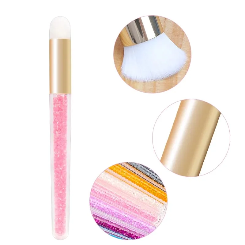 5 PCS Diamond Clean Nose Brushes Eyebrow Nose Blackhead Comedones Cleaning Brush Professional Eyelash Extensions Makeup Tools
