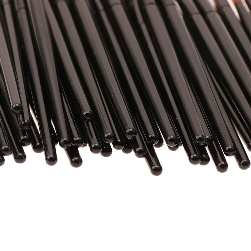 100/50pcs/set Eyebrow Brush Eye Brushes Set Eyeshadow Mascara Blending Pencil Brush Makeup Brushes Make Up Cosmetic Tools
