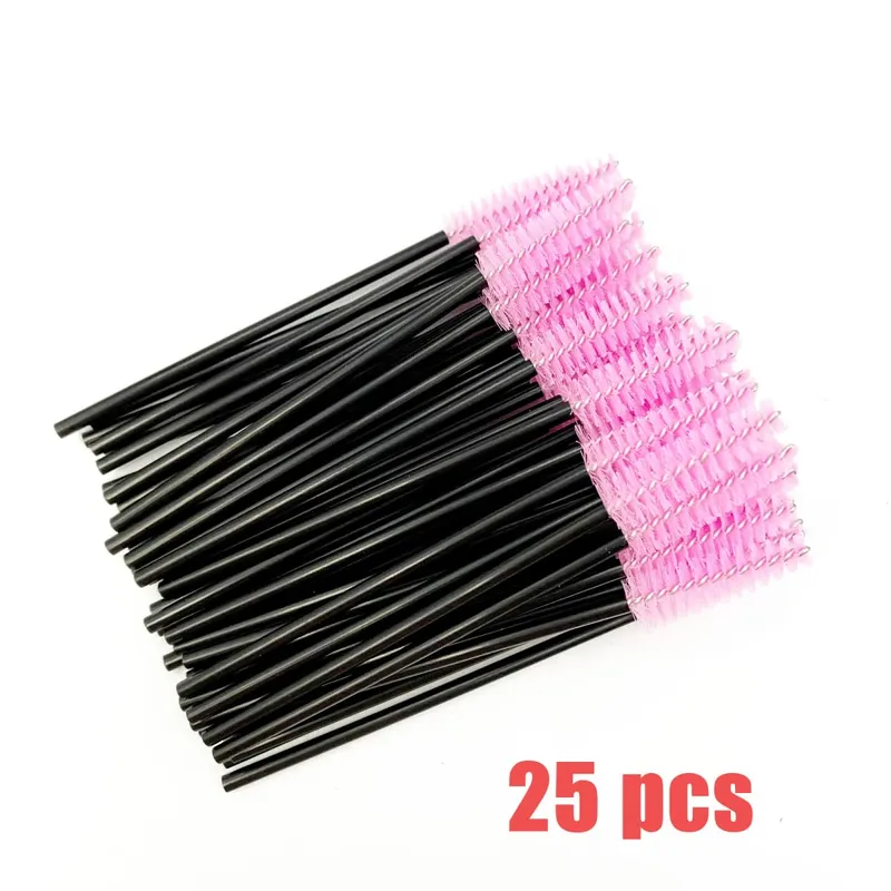 Escovas descartáveis para cílios, cabo de diamante de cristal, escova para cílios, varinhas para rímel, suprimentos para extensão de cílios, ferramentas de maquiagem — image 8