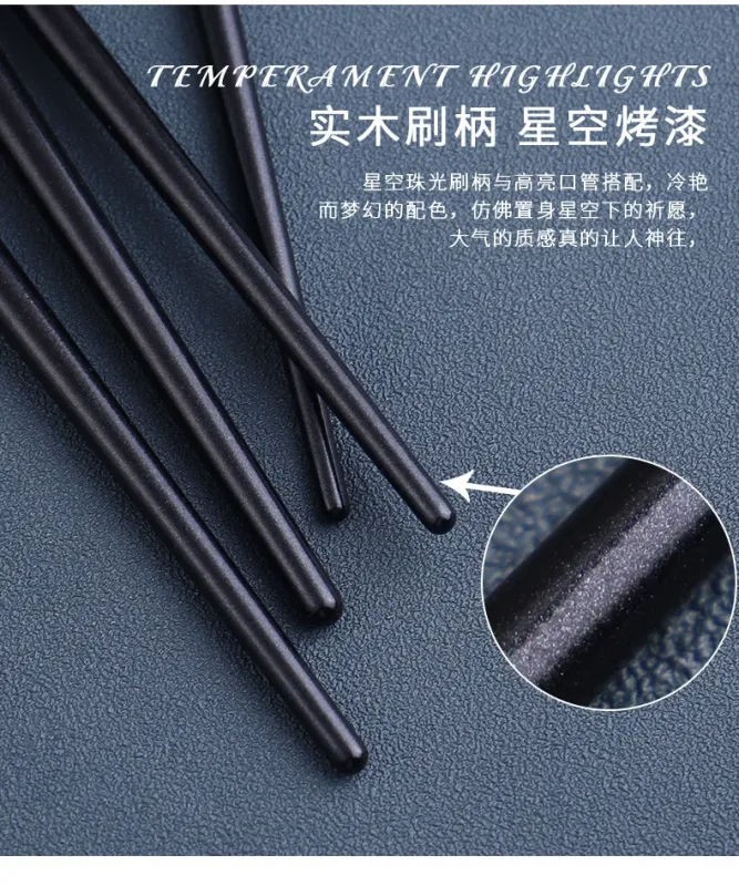 1pc Pro Goat hair Blush Big Soft Highlight Makeup brushes Nose Powder Contour Make up brushes Blending Highlighter essential — image 6