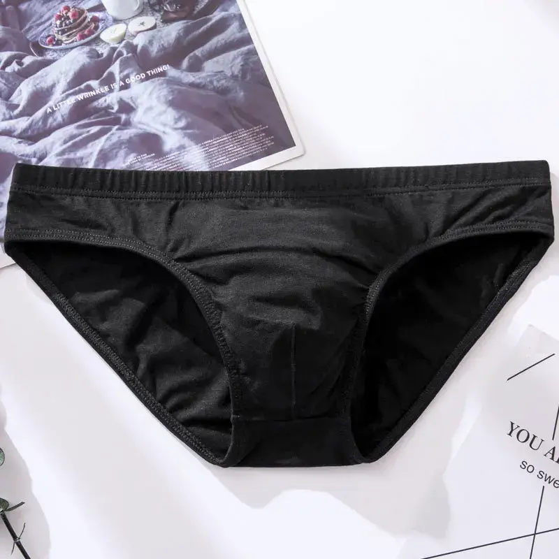 5pcs Men's Underwear Male Solid Briefs Underpants for Men Brief Cotton Adult Panties Mens Bikini Pant Men Sexy Slip Hombre 1805
