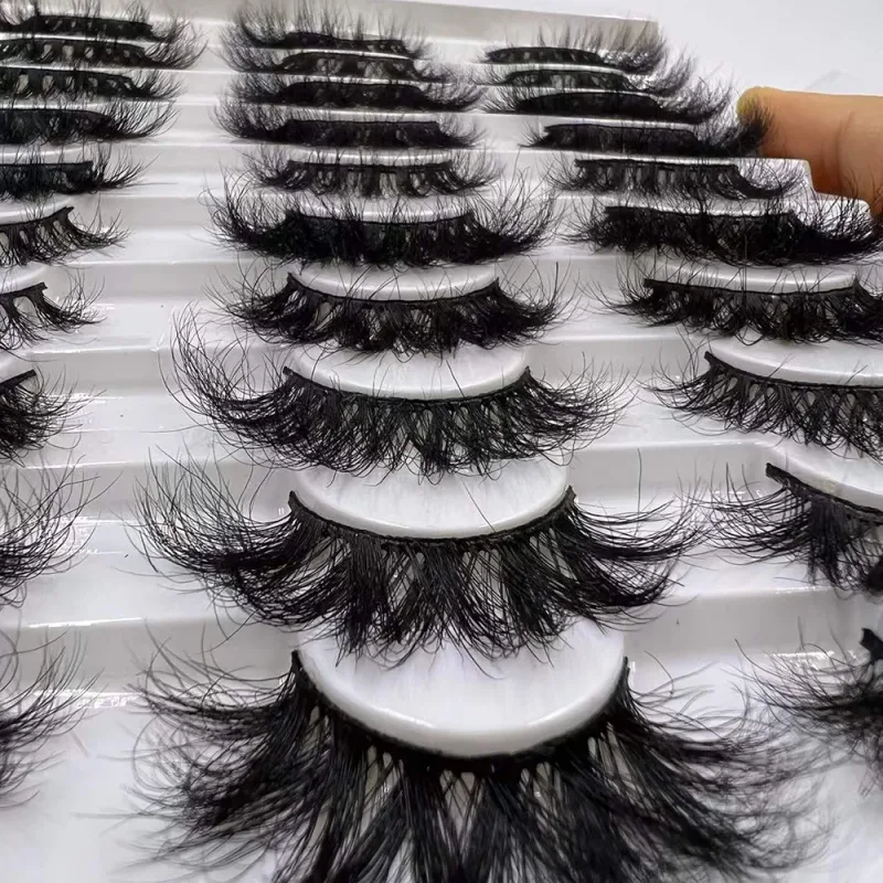 Cílios 3d vison cílios macios macios volume fino natural longo cílios postiços cílios reutilizáveis ​​maquiagem