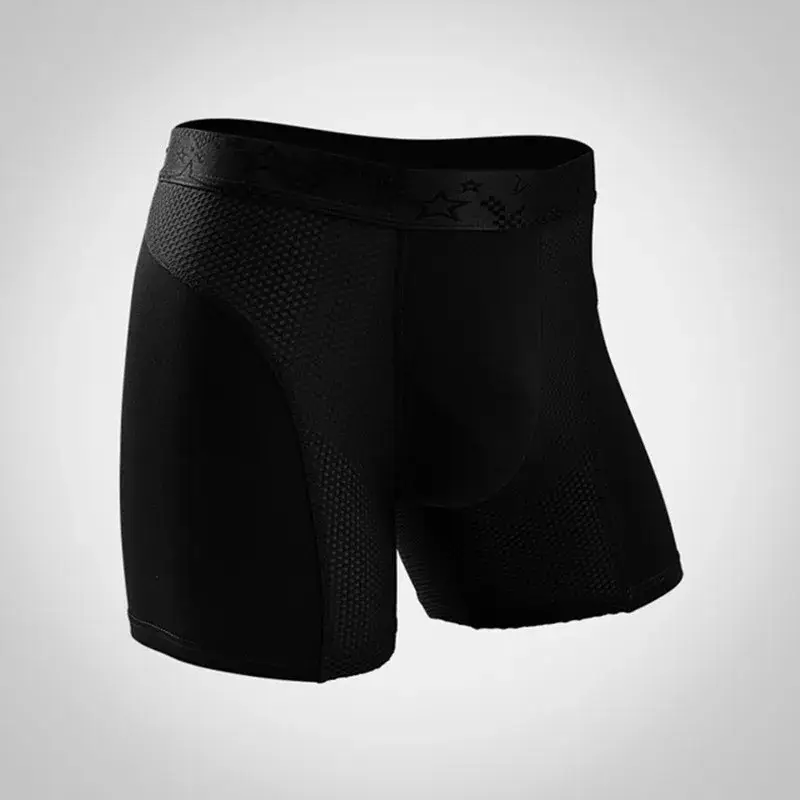 Roupa interior masculina modal boxers shorts hombre malha sólida respirável bolsa calcinha homem perna longa cueca calzoncillos XL-6XL