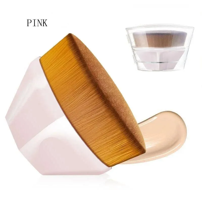 Pincéis mágicos de maquiagem de alta densidade para bb cream, pó solto, macio e sem rastros, pincel de maquiagem, ferramenta cosmética