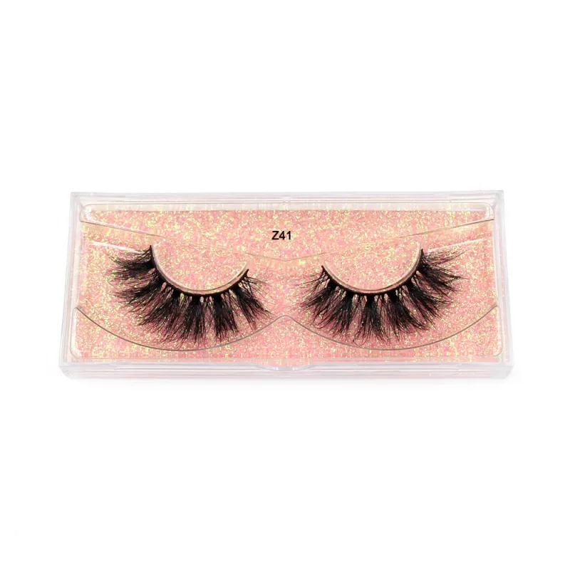 Cílios de maquiagem 3d vison cílios finos volume cílios postiços dramáticos cílios naturais macios cílios acabamento completo glamouroso olho