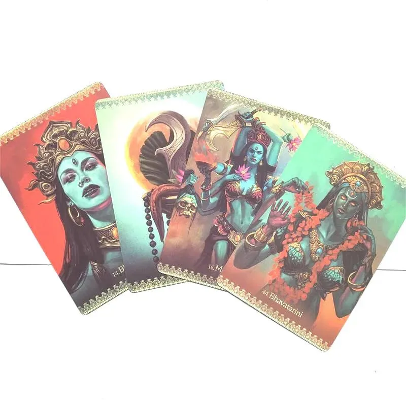 Kali Oracle Cards Deck Versão Inglesa Jogos de Tabuleiro