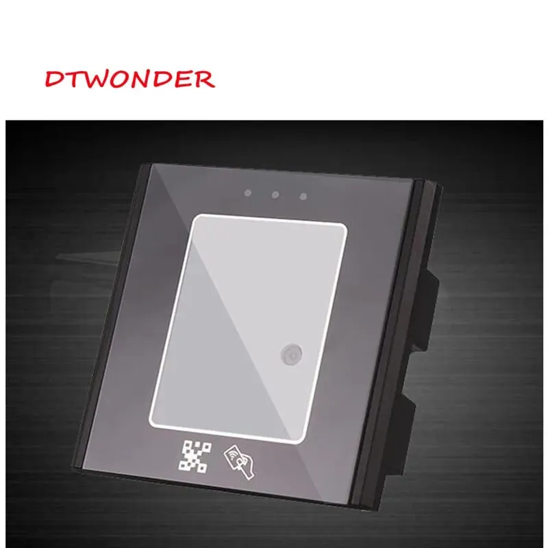 Leitor de código QR RFID USB TCP Wiegand Scanner para controle de acesso e sistema de estacionamento DT008