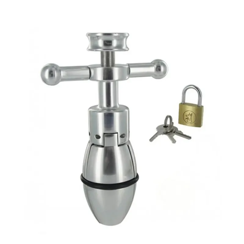 Plugue anal pesado de aço inoxidável, dilatador de vagina anal, eapander, jogos adultos bdsm, produtos eróticos, brinquedos sexuais para homens, mulheres, casais