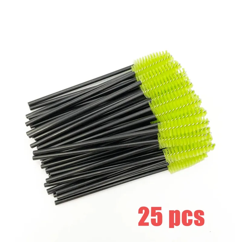 Escovas descartáveis para cílios, cabo de diamante de cristal, escova para cílios, varinhas para rímel, suprimentos para extensão de cílios, ferramentas de maquiagem — image 26