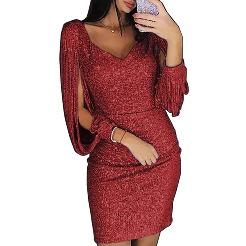 Customizable Long Sleeve Dress 6665