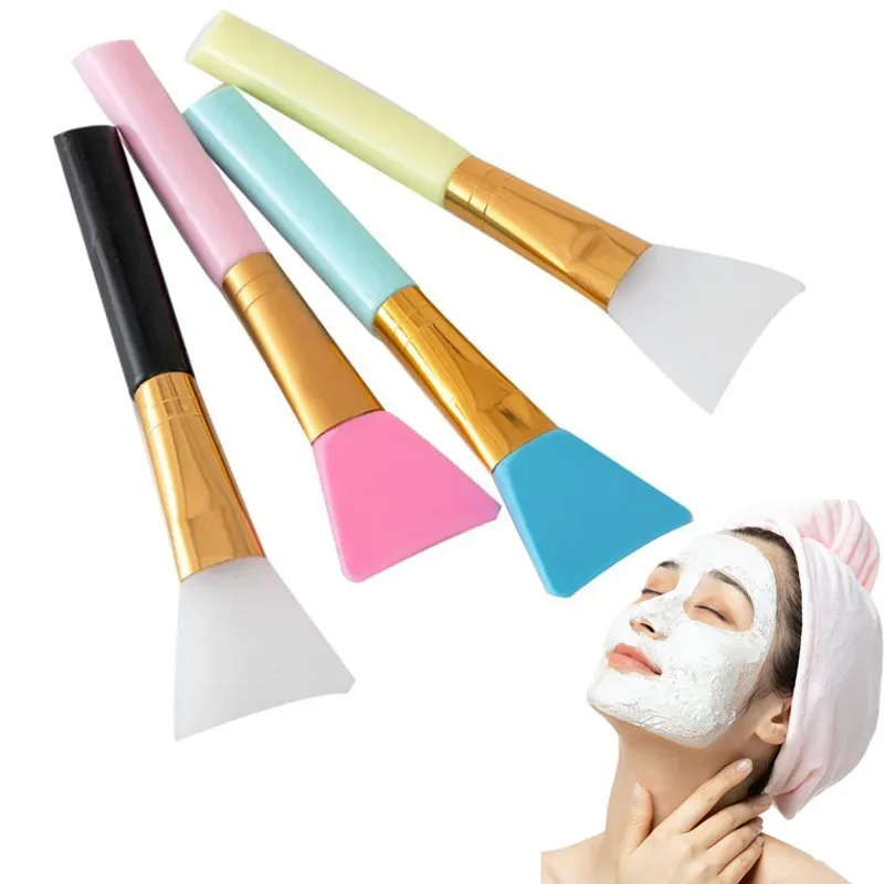 1pc Professional Makeup Brushes Face Mask Brush Silicone Gel DIY Cosmetic Beauty Tools Foundation Brush Face Mud Mixing Make up