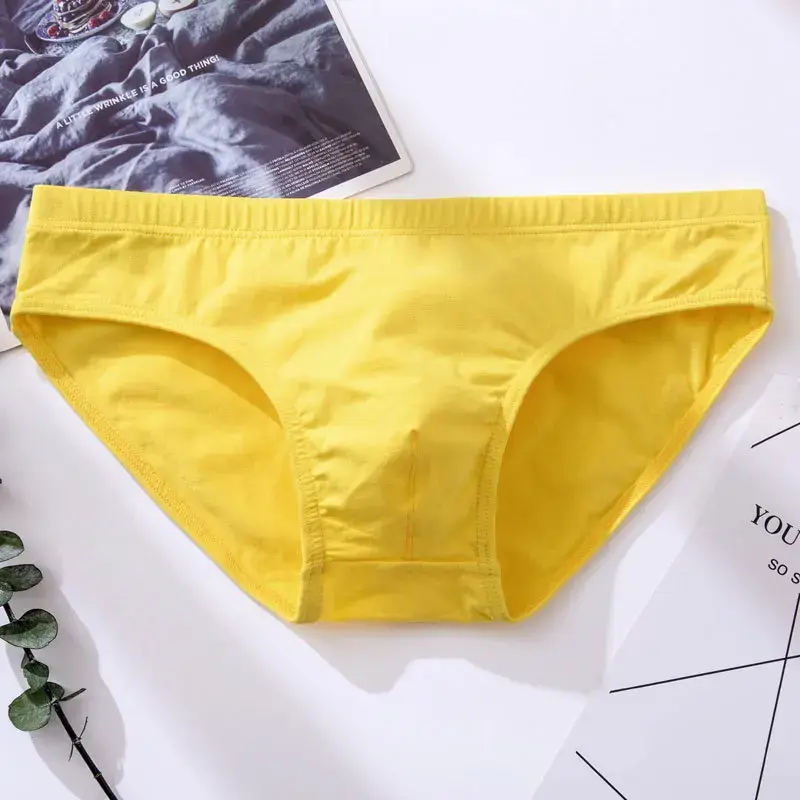 5pcs Men's Underwear Male Solid Briefs Underpants for Men Brief Cotton Adult Panties Mens Bikini Pant Men Sexy Slip Hombre 1805