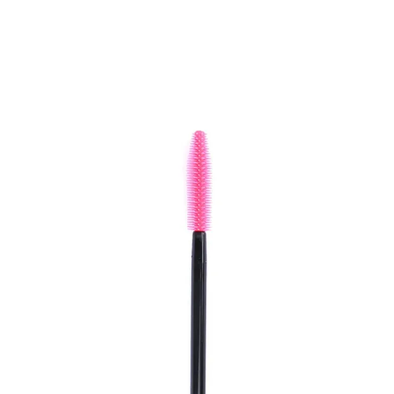 Fadvan 50 unidades/pacote pincéis de silicone descartável ferramenta de cílios pente rímel varinhas pincéis de maquiagem kit aplicador individual para olho