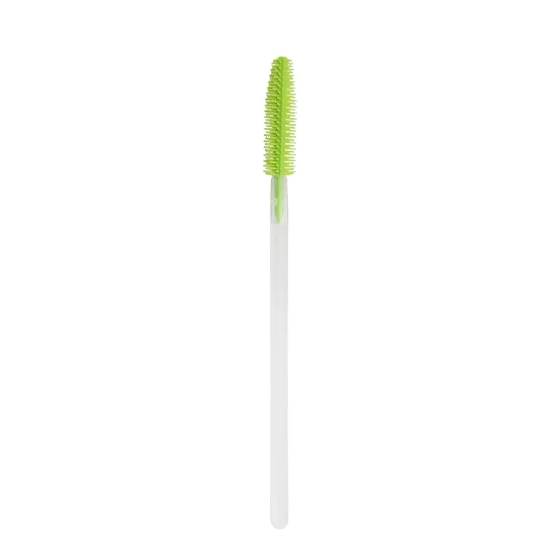 50 pçs silicone rímel varinhas aplicador pincéis de cílios descartáveis ​​pente beleza maquiagem escova para mulheres ferramentas de extensão de cílios