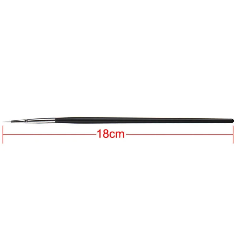 Pincel de maquiagem profissional, pincel cosmético para olhos, sombra, sobrancelha, delineador labial, pincel de delineador fashion para mulheres