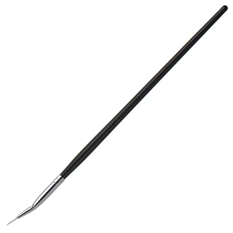 Pincel de maquiagem profissional, pincel cosmético para olhos, sombra, sobrancelha, delineador labial, pincel de delineador fashion para mulheres