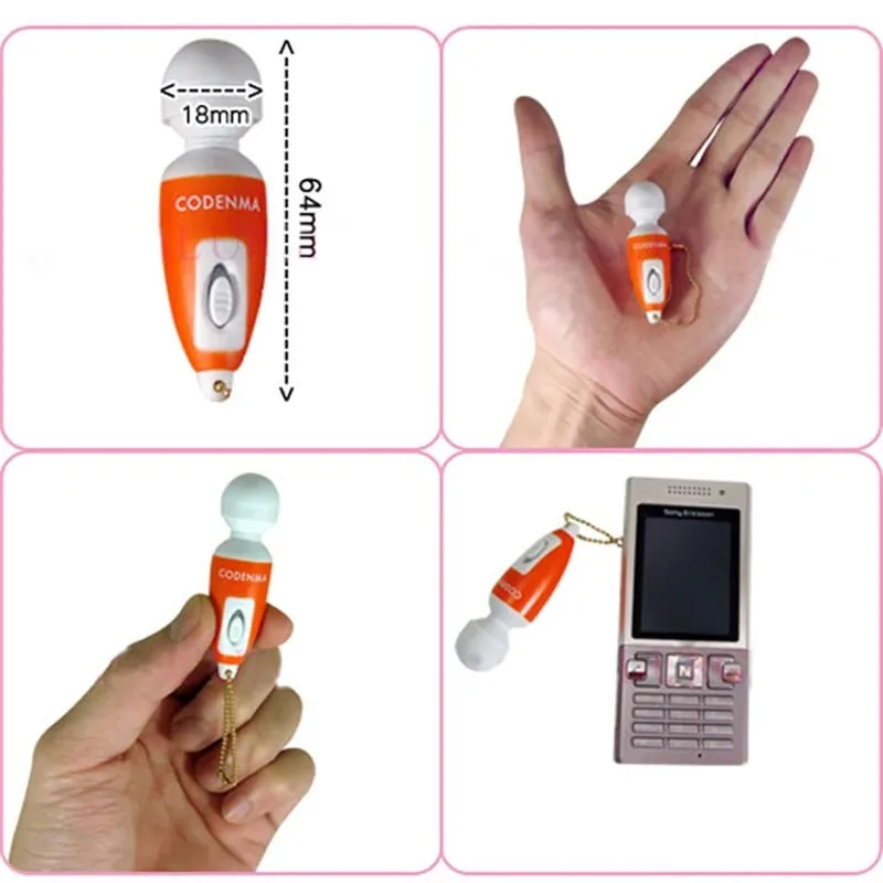 Mini massageadores mágicos clitóris g ponto pequeno vibrador av varinha segredo solo masturbação glans vibratório bolso brinquedos sexuais para mulher