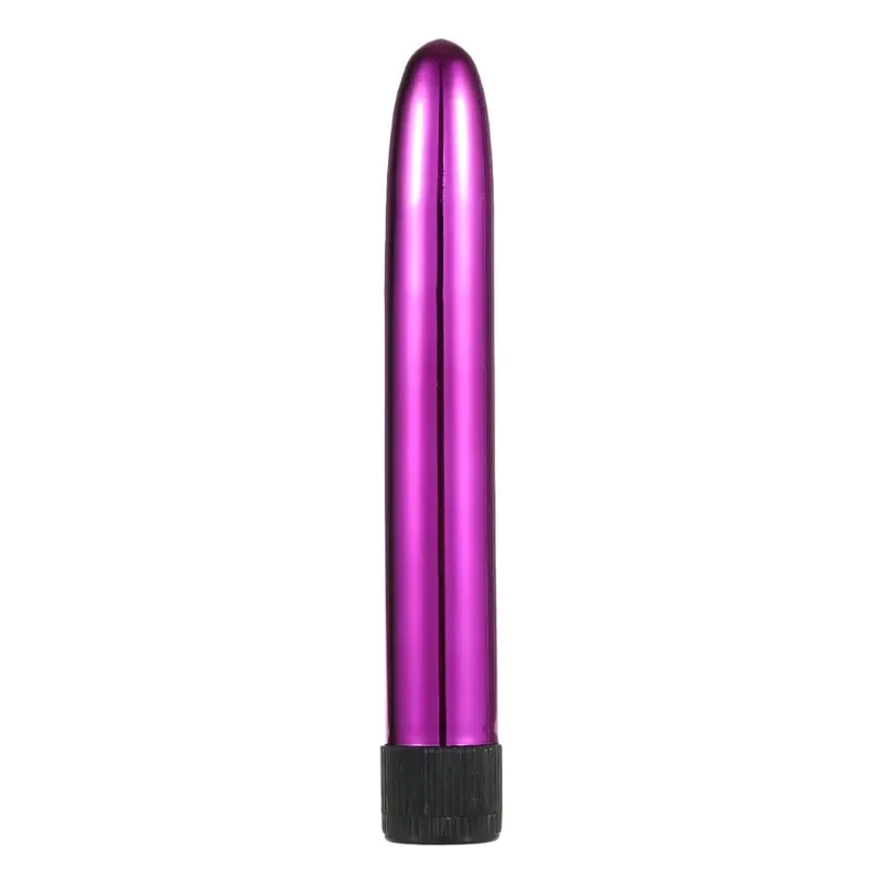 Vibrador clássico prateado sedutor 6 em gspot, masturbação, estimulação do clitóris, brinquedo sexual adulto para mulheres, plug anal vibratório