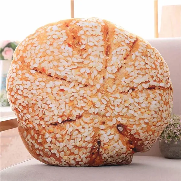 Travesseiro de pelúcia com creme de rosquinha, brinquedo de pelúcia, almofada macia, decoração de restaurante, presente de aniversário