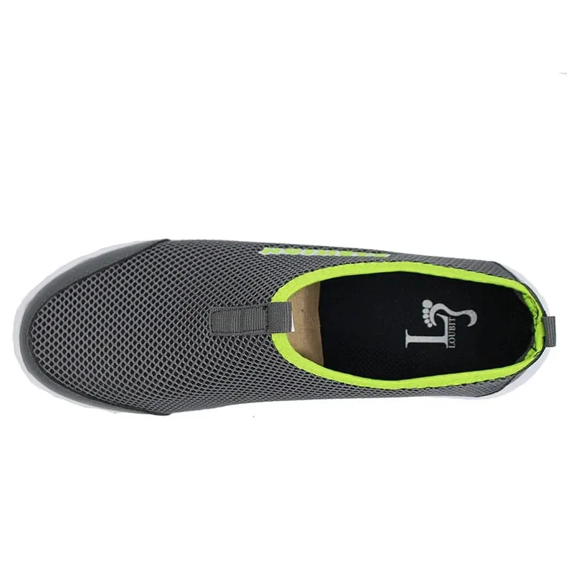 Sapatos masculinos 2020 tênis de verão confortáveis ​​sapatos casuais malha respirável tênis para calçados masculinos plus size 38-46