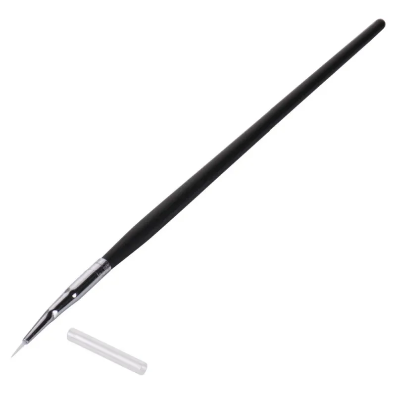 Pincel de maquiagem profissional, pincel cosmético para olhos, sombra, sobrancelha, delineador labial, pincel de delineador fashion para mulheres