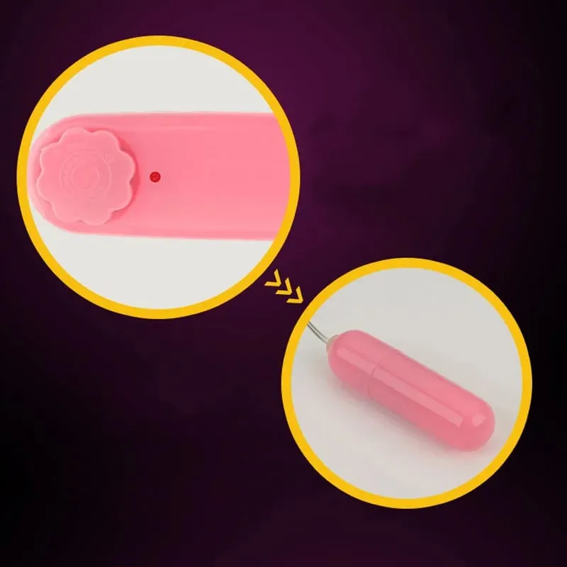 Candiway multi-velocidade com fio controle remoto vibrador saltando ovo masturbador clitóris estimulador adultos brinquedos sexuais para mulher