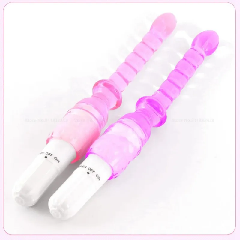 Ânus quintal contas bolas anais longo plug anal com vibração prostata massagem butt plug brinquedos sexuais para mulheres homens adultos produtos — image 6