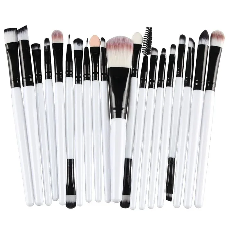 20Pcs Makeup Brush Set Cosmetic Powder Eye Shadow Eyeliner Foundation Blush Blend Beauty Woman Makeup Brushes Maquiagem