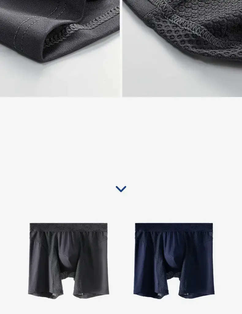 Roupa interior masculina modal boxers shorts hombre malha sólida respirável bolsa calcinha homem perna longa cueca calzoncillos XL-6XL