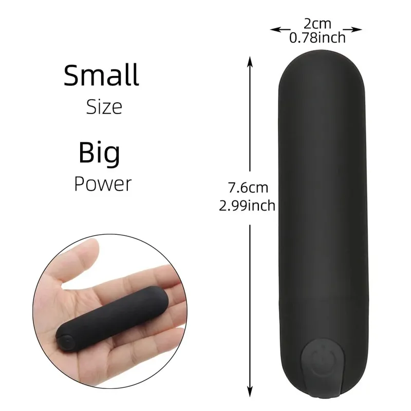 Poderoso carregador usb bala vibrador clitóris estimulador g-ponto vagina massagem adulto brinquedos sexuais eróticos para mulher masturbador feminino — image 4