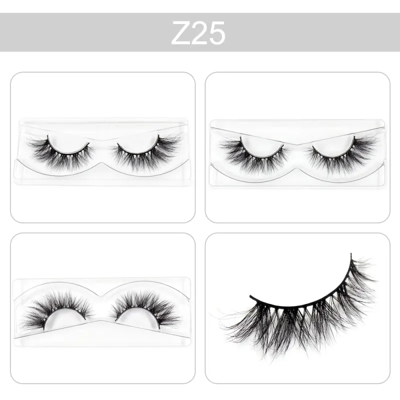 Cílios de maquiagem 3d vison cílios finos volume cílios postiços dramáticos cílios naturais macios cílios acabamento completo glamouroso olho